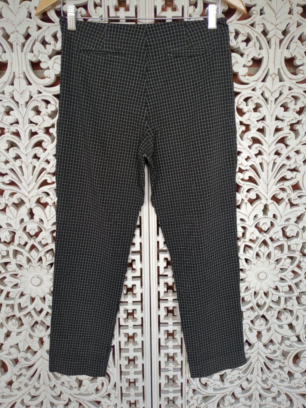 Classic Eric Checked Stretch Pants - Picture 5 of 10